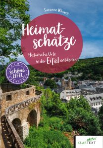 Buchtitel "Heimatschätze Eifel - Historische Orte in der Eifel entdecken"